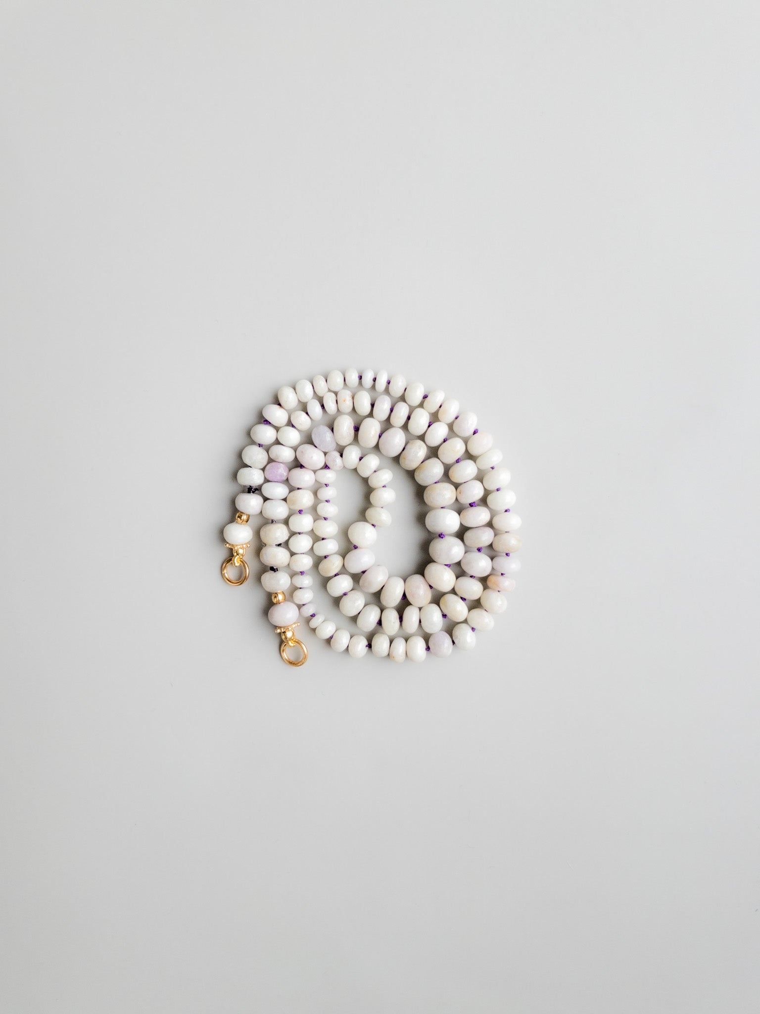 Sana Necklace - Hackmanite - DIVYA - ShaSha Handknotted jewels Switzerland