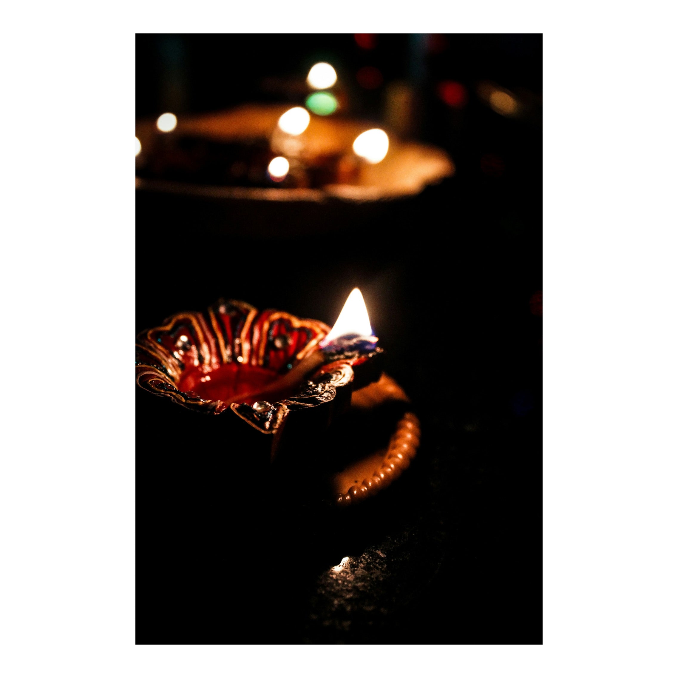 "Roots" Mini Mala 108 Perlen - Bronzit