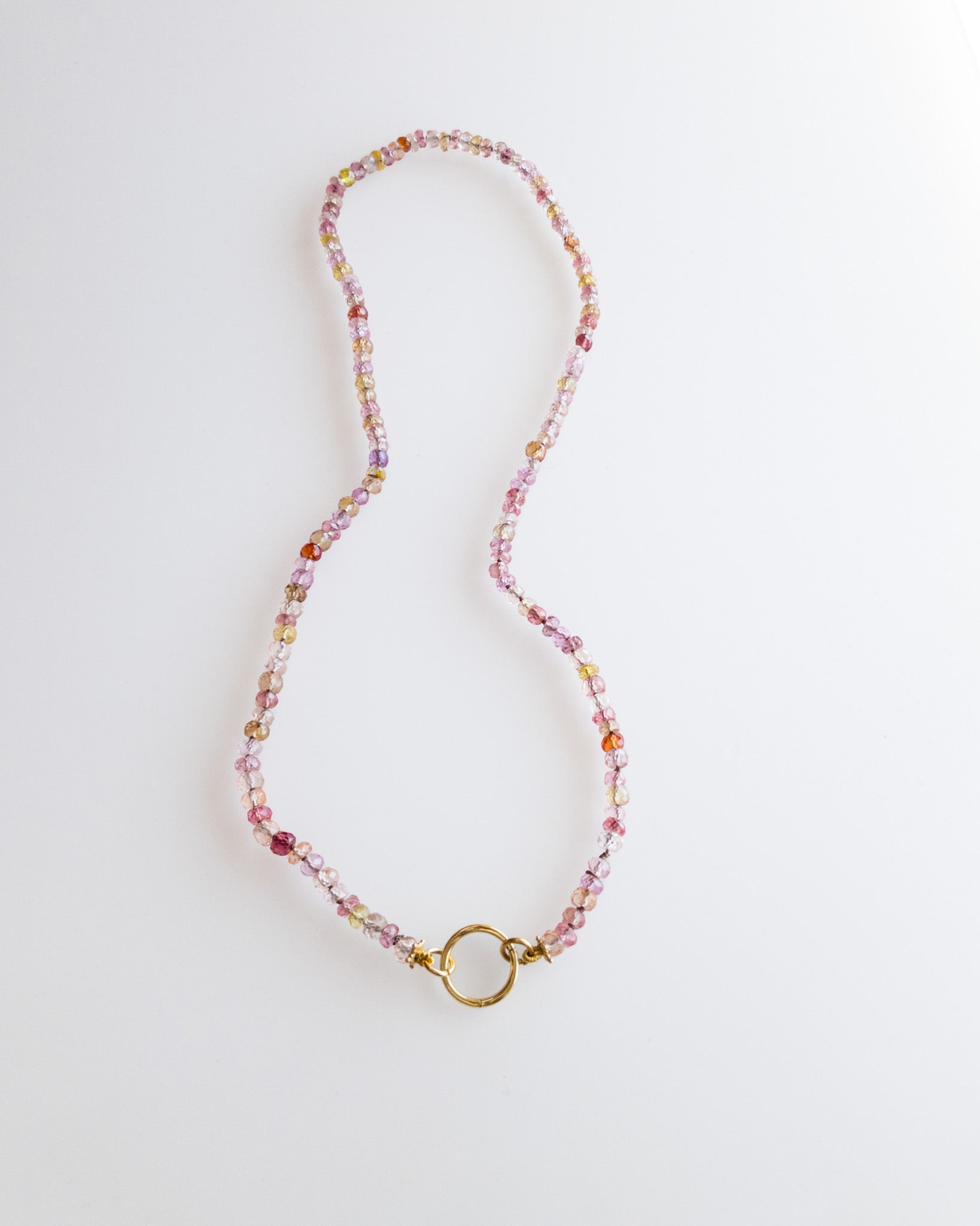Natural Pastel Sapphire AAAA+ Necklace Sana - DIVYA