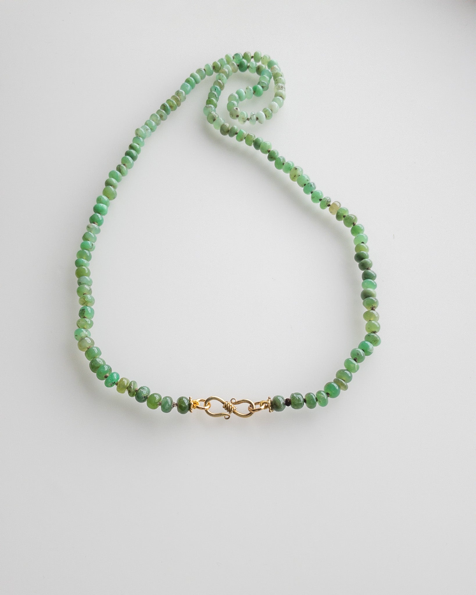 Harita - Collier Sana en Chrysoprase - DIVYA