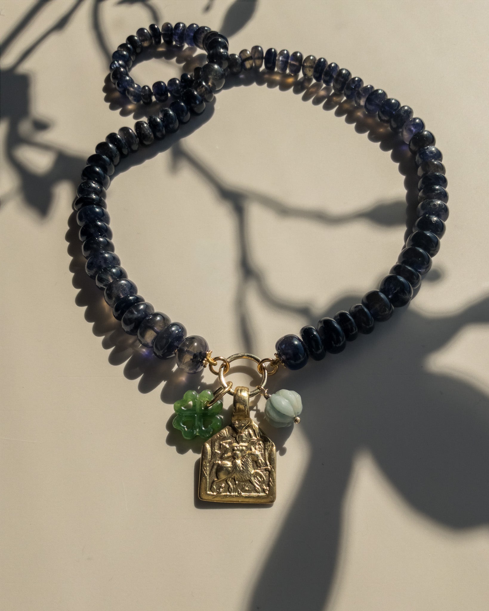 Iolite SANA Necklace - DIVYA