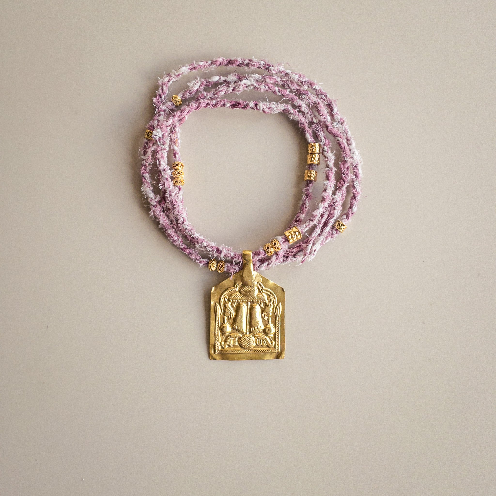 Antiker Lakshmi Pada Talisman