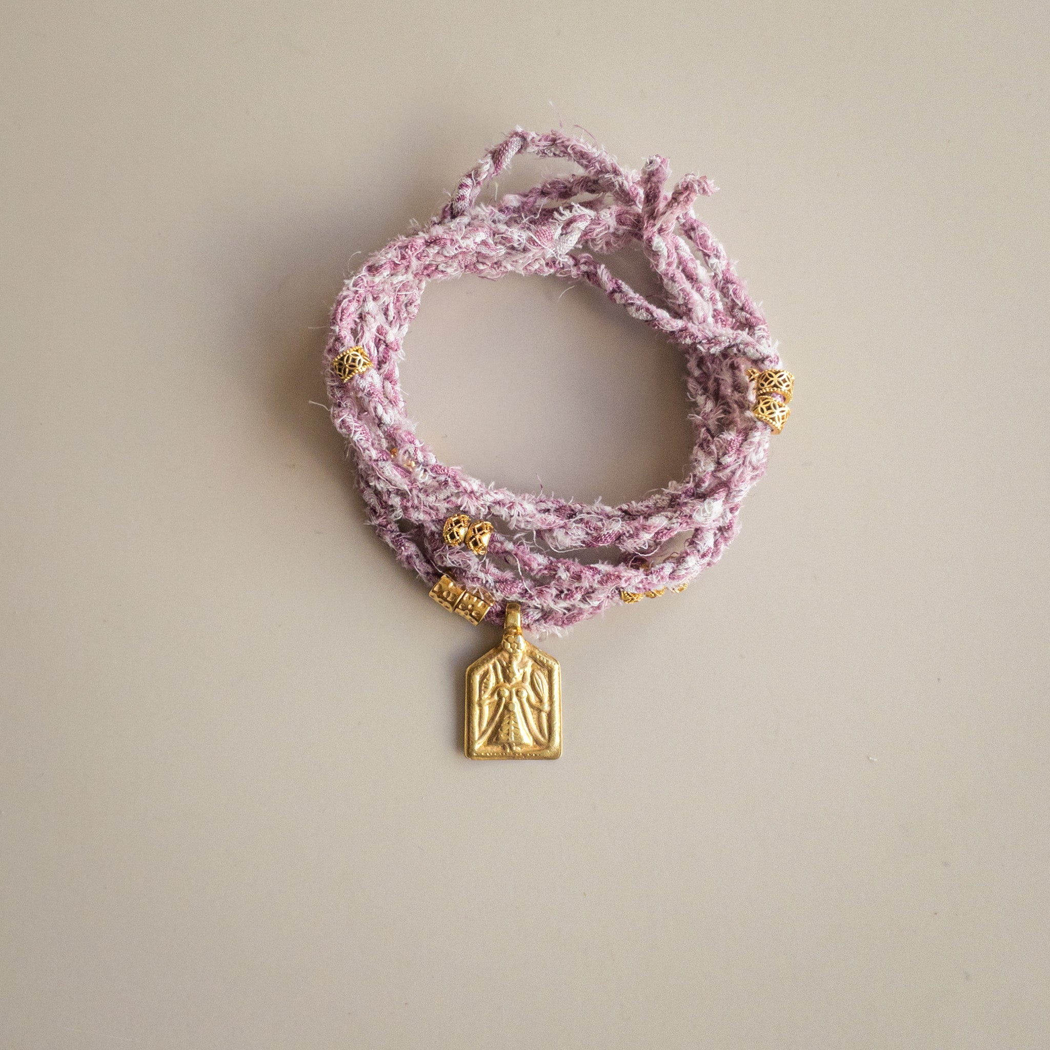 Kali - Vintage Indian Talisman Necklace - DIVYA Signature