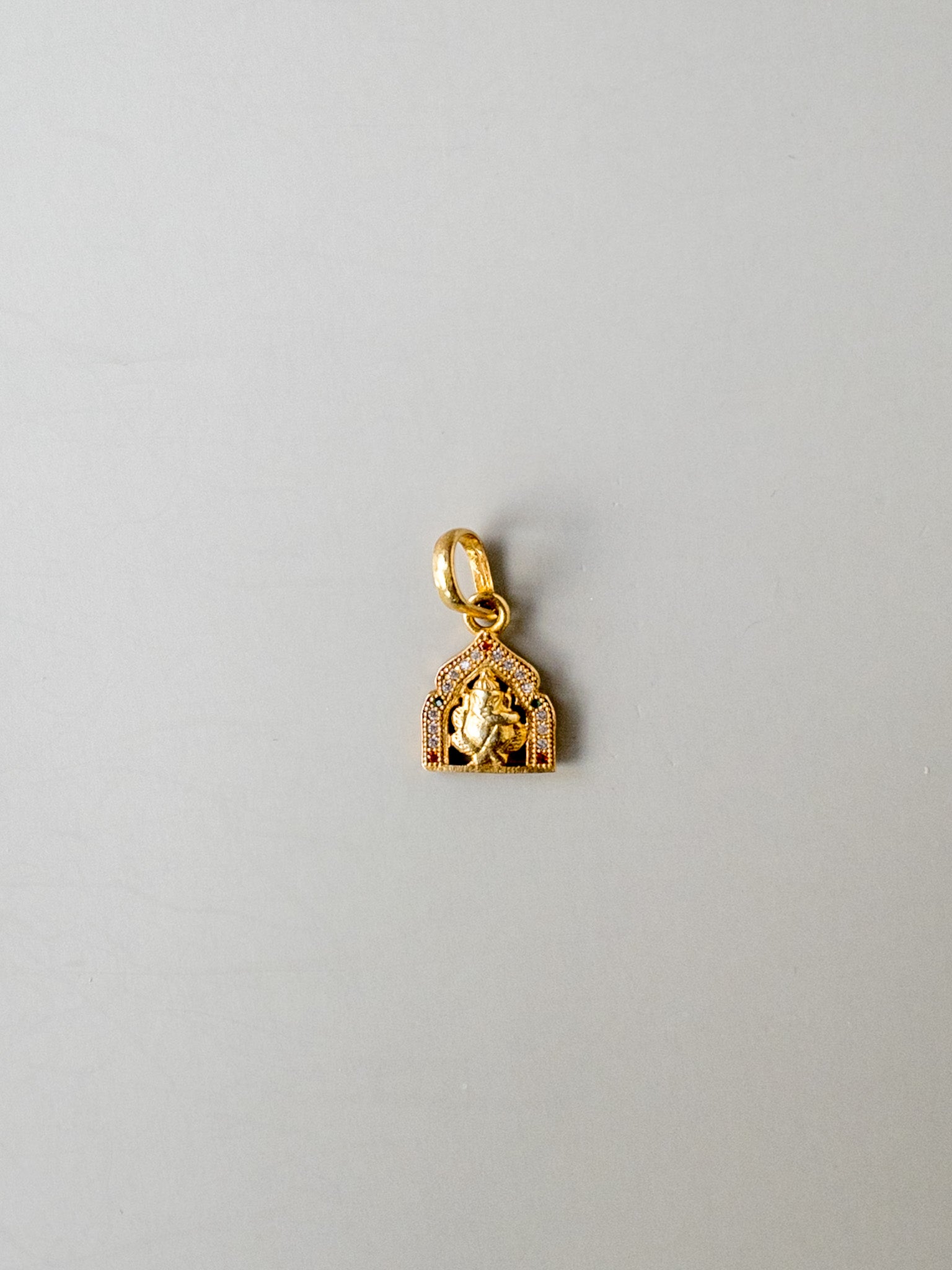 Ganesha -  Sacred Pendant DIVYA sacred Symbols - ShaSha India Inspired Jewelry