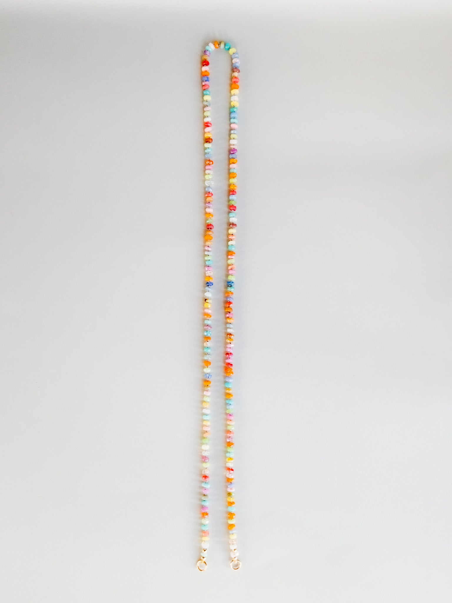 Collier Sana - Disco Opale Éthiopienne - Symboles Sacrés DIVYA