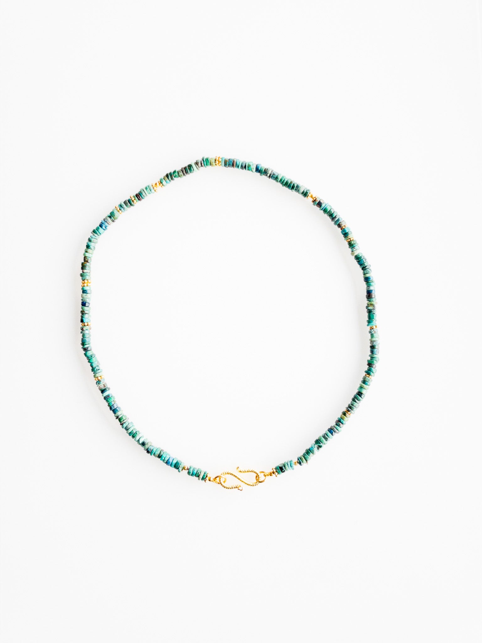 Collier Chrysocolle Sana - DIVYA