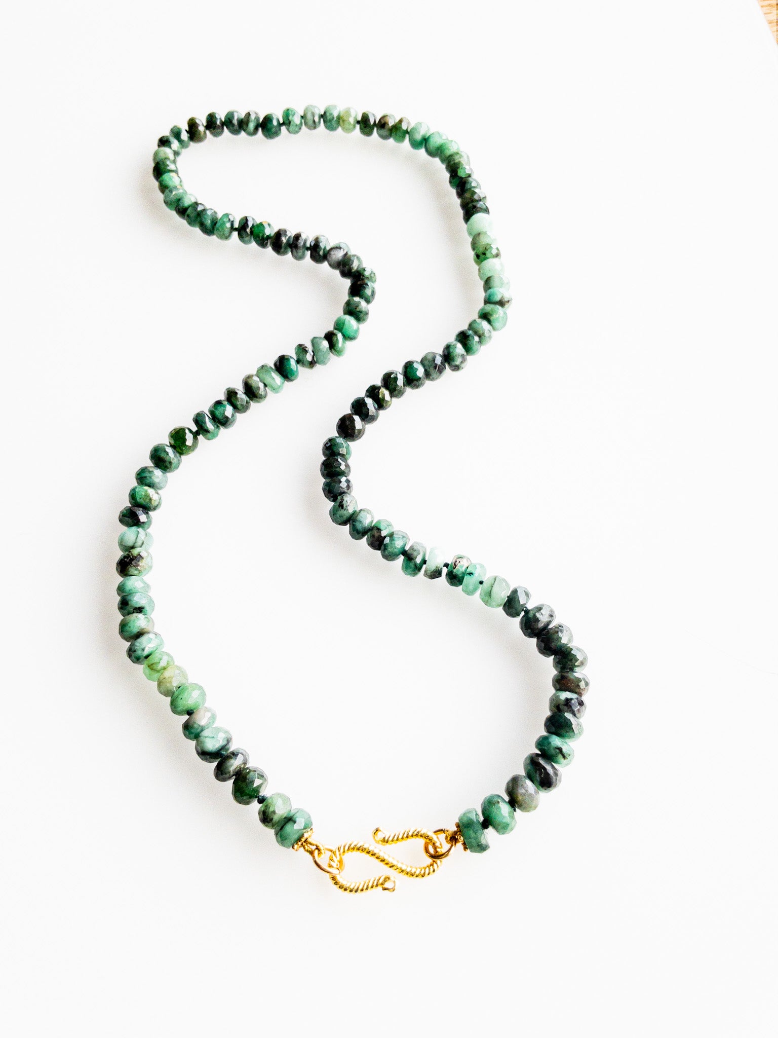 Collier Sana Émeraudes - DIVYA 