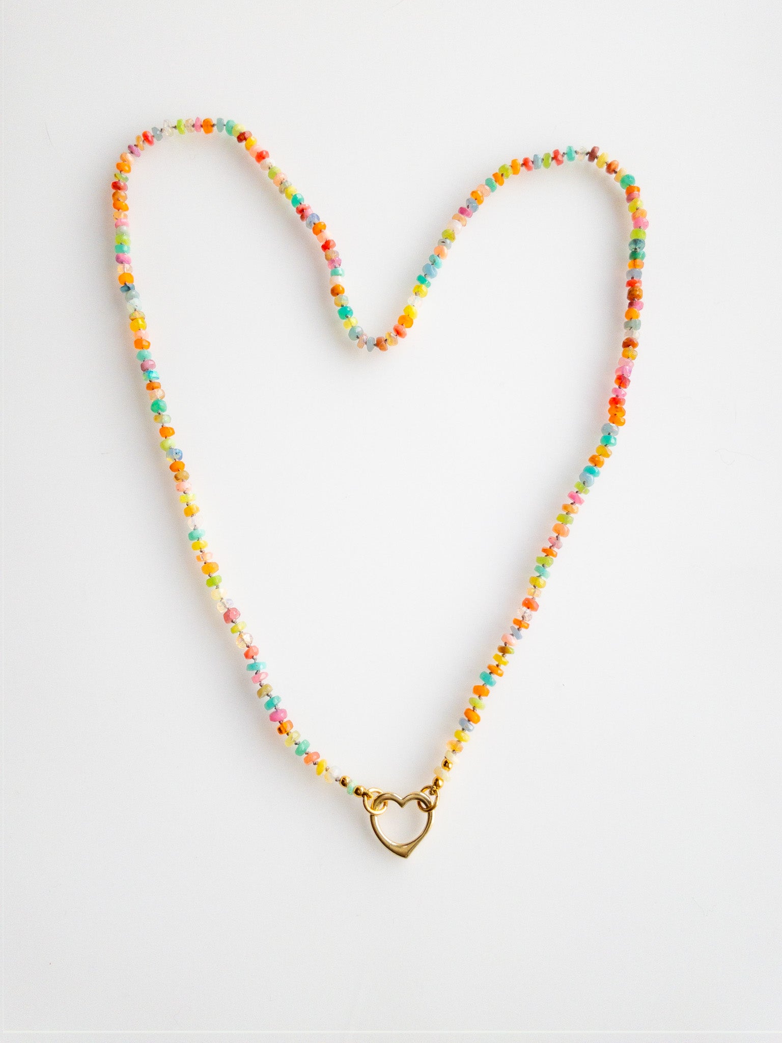 Collier Disco Opale Ethiopienne - Sana - DIVYA