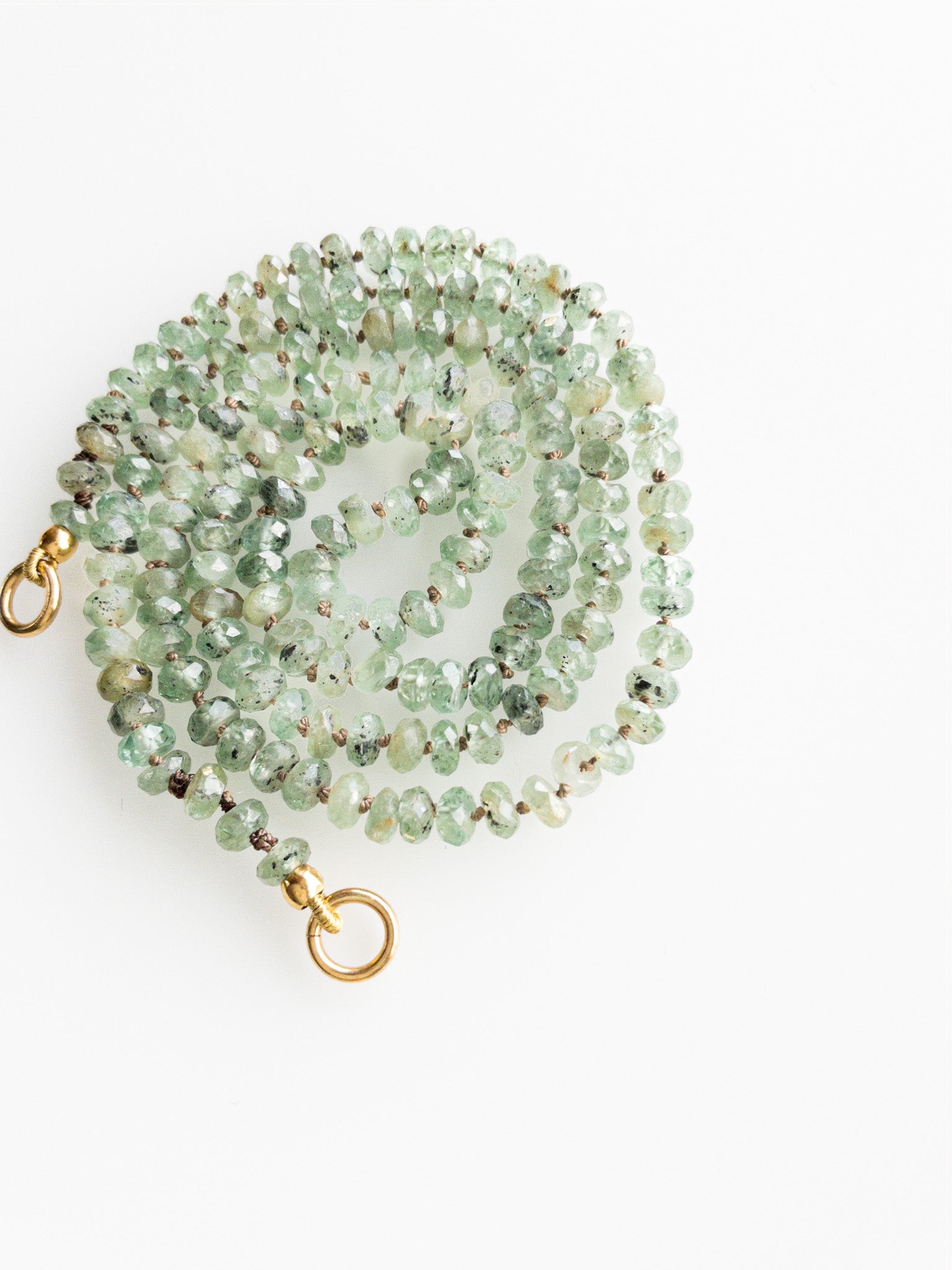 Collier Sana - Kyanite verte - DIVYA