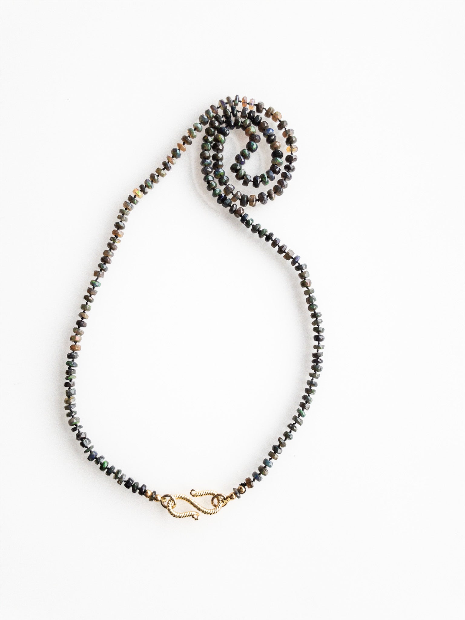 Collier en opale noire - Sana - DIVYA