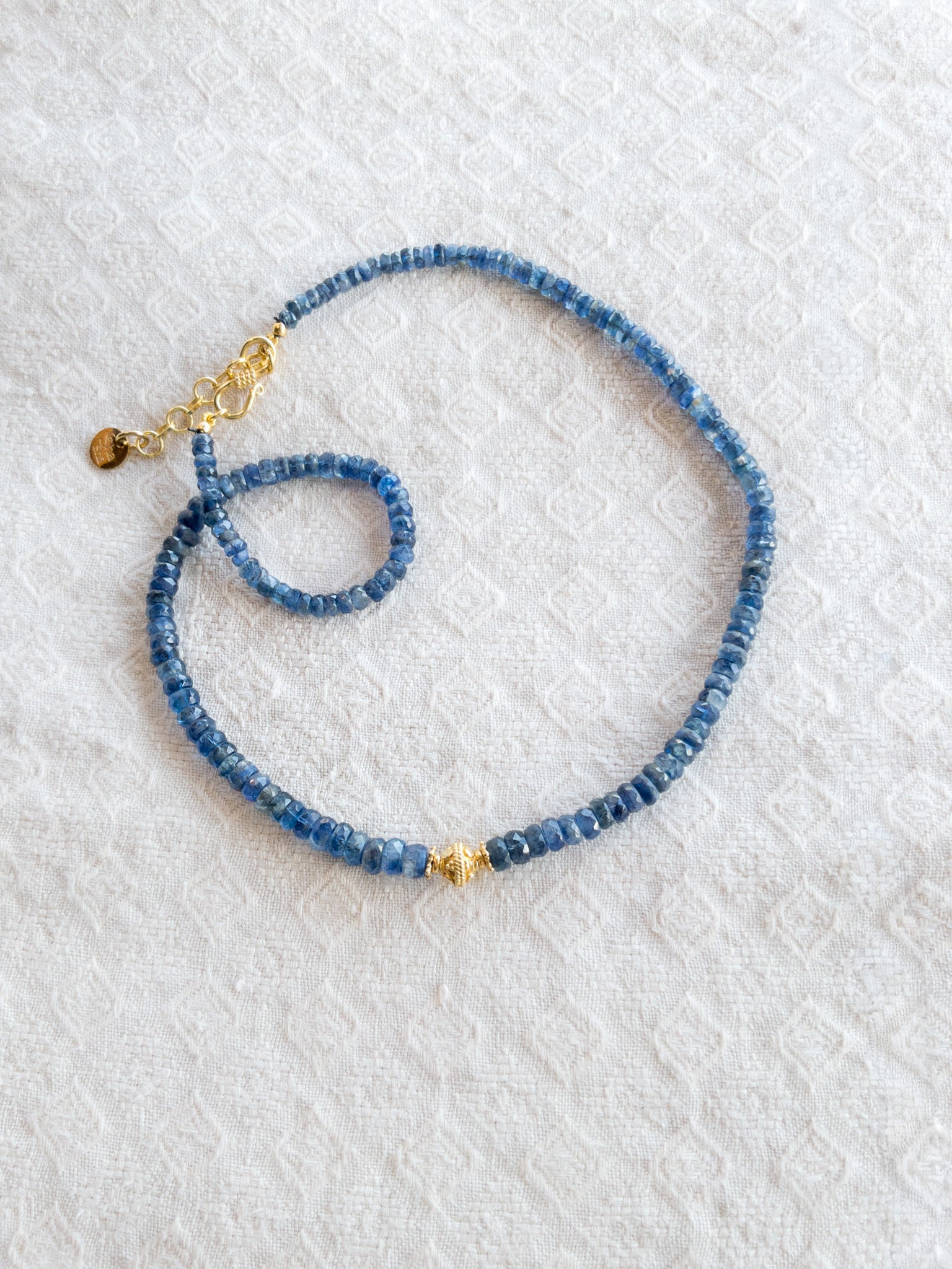 Collier en kyanite bleue - DIVYA