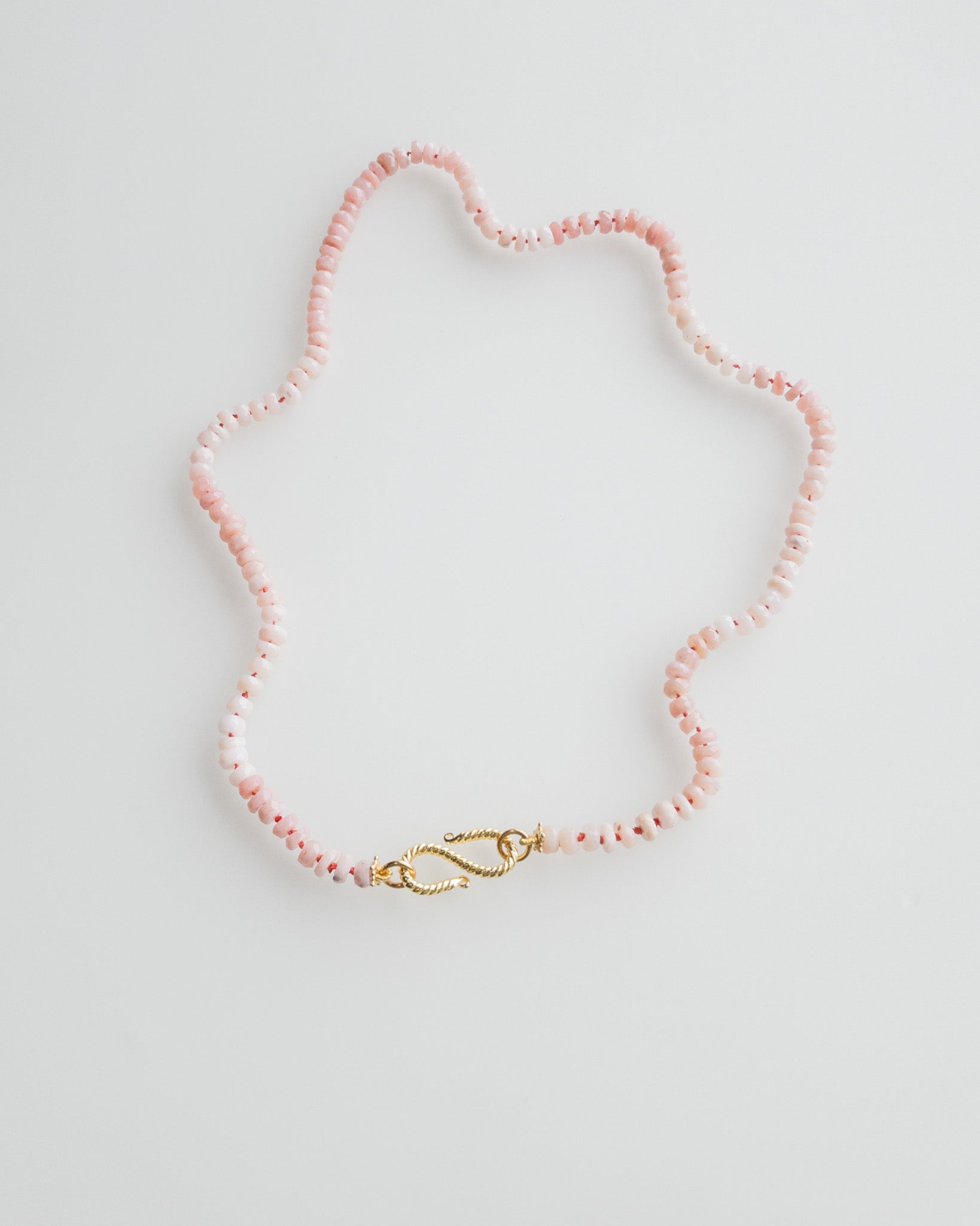 Pink Opal Sana Necklace - DIVYA