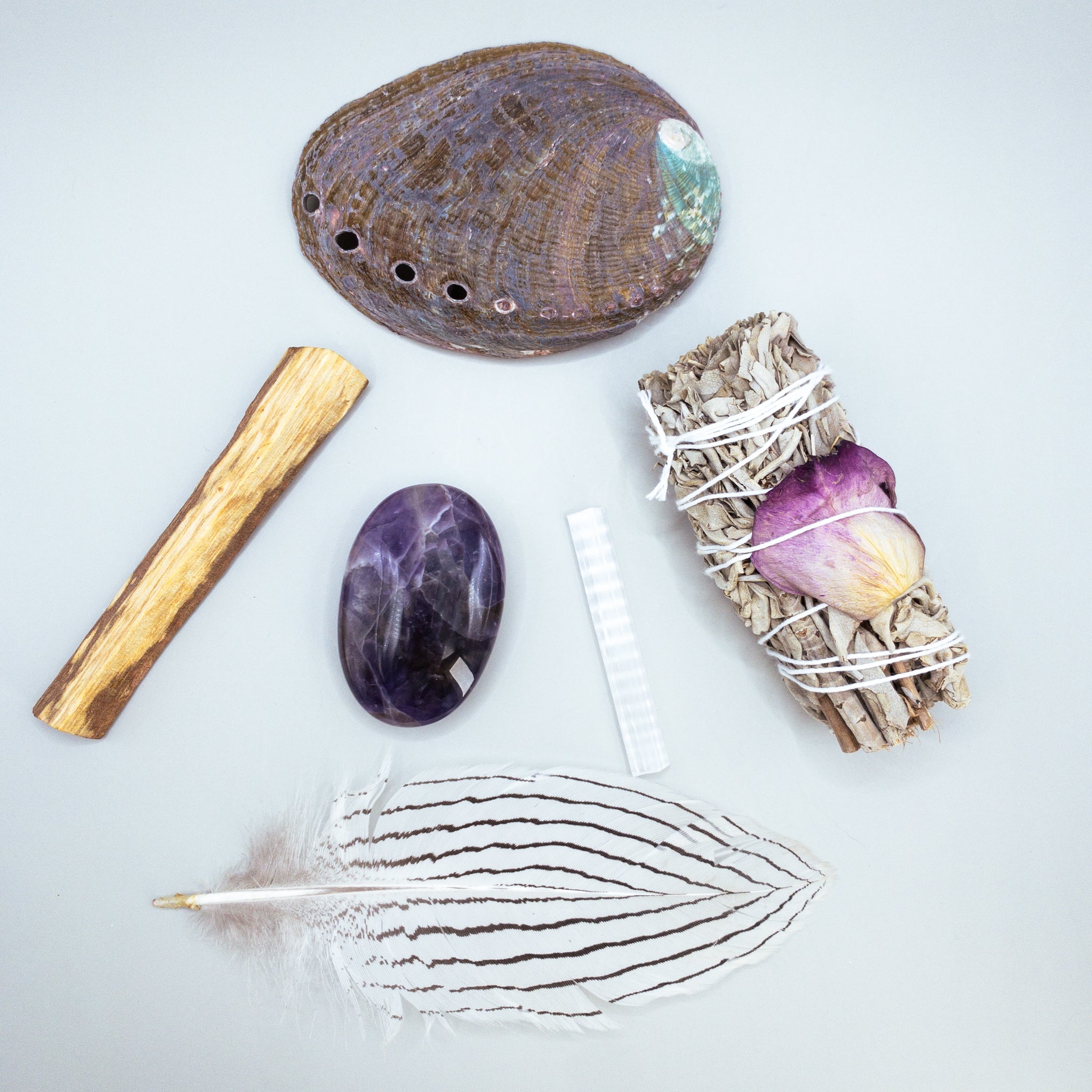 Sha~Sha "Amethyst" Smudging Ritual kit